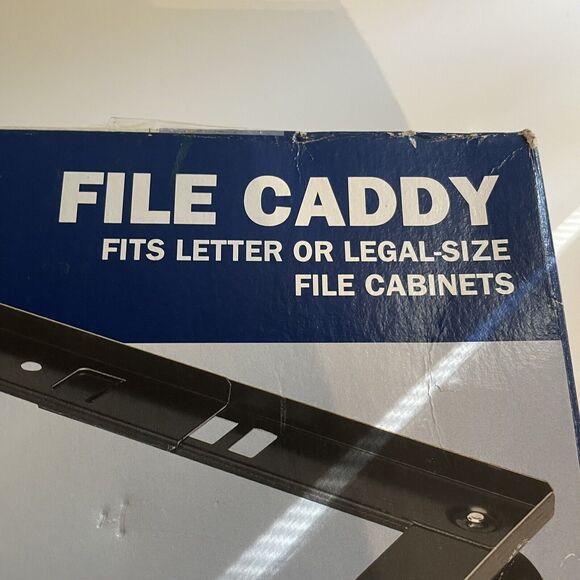 Space Solutions 18" File Caddy Black Deep Or Legal Size - Picture 6 of 11